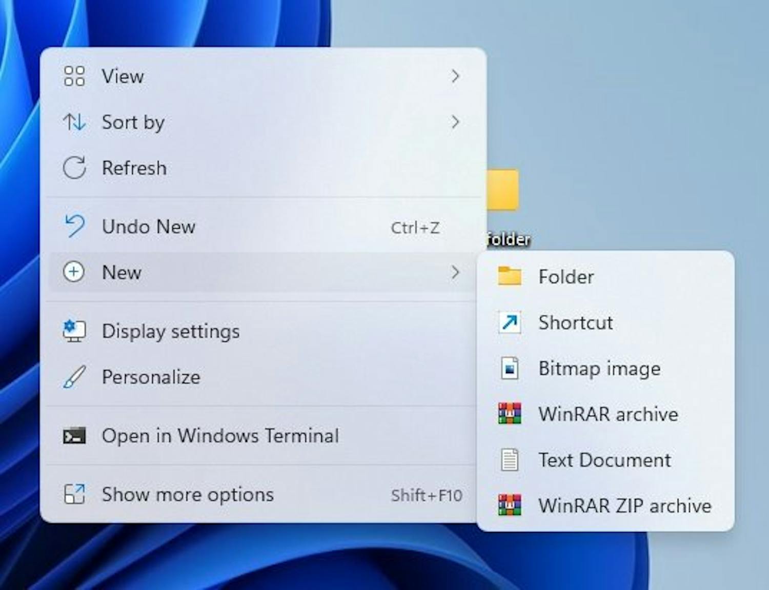 Trinn 1: Slik får du Godmode-mappen i Windows 11